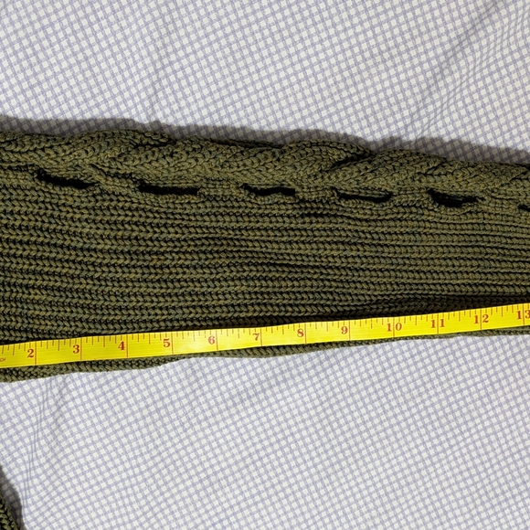 Lucky Brand Open Cable Knit Sweater M - Picture 5 of 9